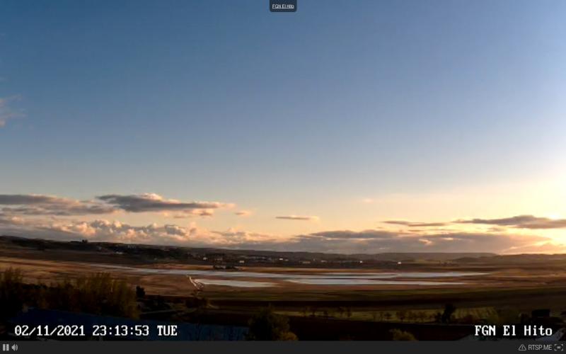 Webcam laguna de El Hito