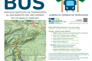 INFORMACION SERVICIO AUTOBUS-CHORROS