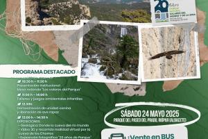 Cartel 20 aniversario del Parque Natural de Calares del Mundo y de la Sima