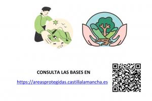 Cartel V Concurso escolar de dibujo “La importancia de la conservación de los espacios naturales de Castilla-La Mancha”